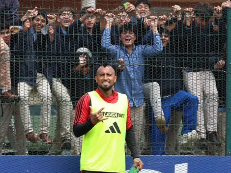 La locura que genera Arturo Vidal con Colo Colo en Bogotá