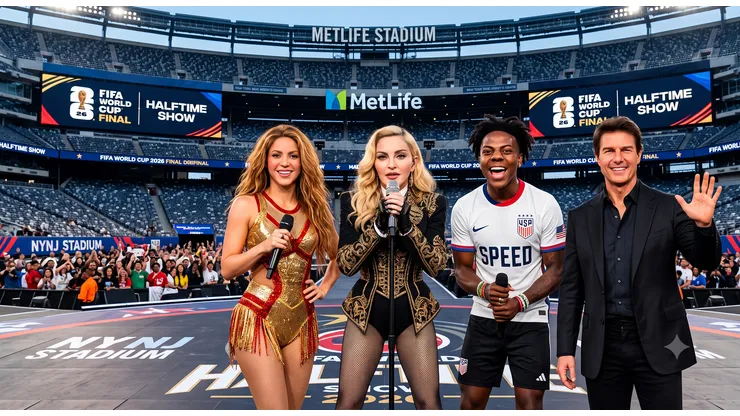 Madonna, Shakira y más estarán presentes en el show de medio tiempo de la final del Mundial 2026.