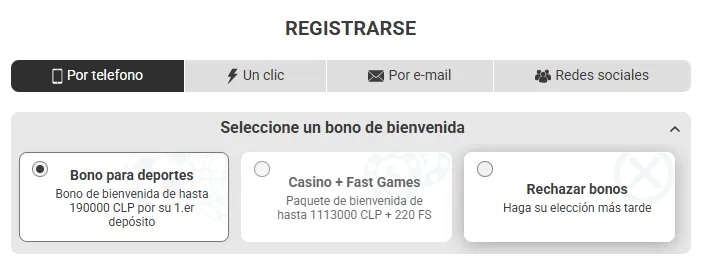 Melbet registro