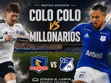 ¿A qué hora juega Colo Colo vs Millonarios y qué canal transmite el amistoso?