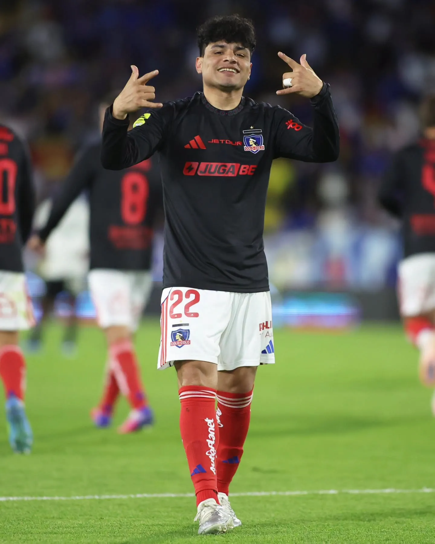 Claudio Aquino fue el autor del gol para Colo Colo. Imagen: Colo Colo Oficial