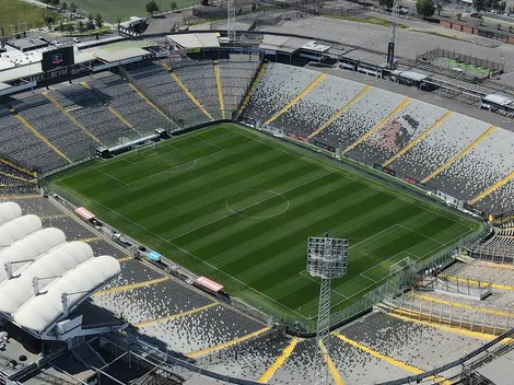 El especial cuidado de Colo Colo con la cancha del Monumental por sistema frontal