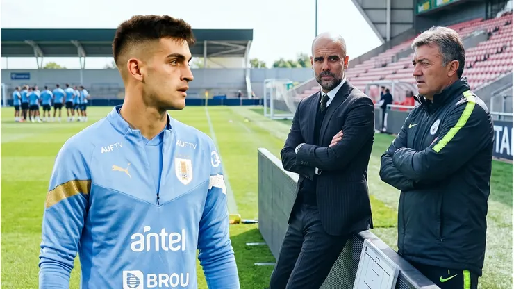 Santiago Mele despertó el interés de un ex ayudante de Guardiola.