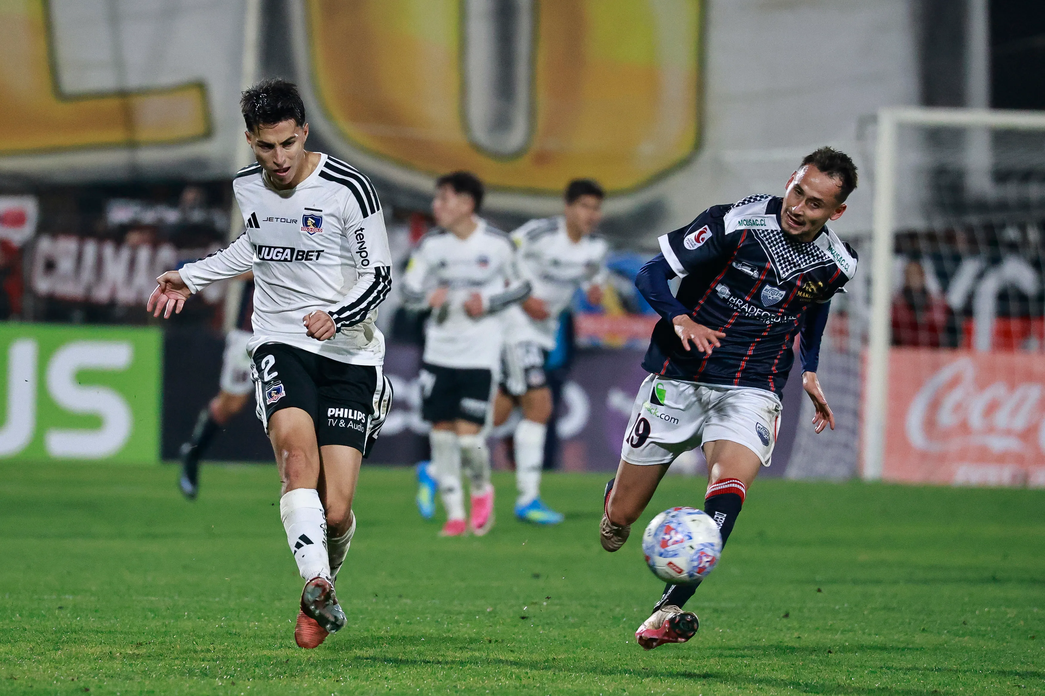 Jonathan Villagra puede seguir siendo baja en Colo Colo.Imagen: Diego Martin/Photosport