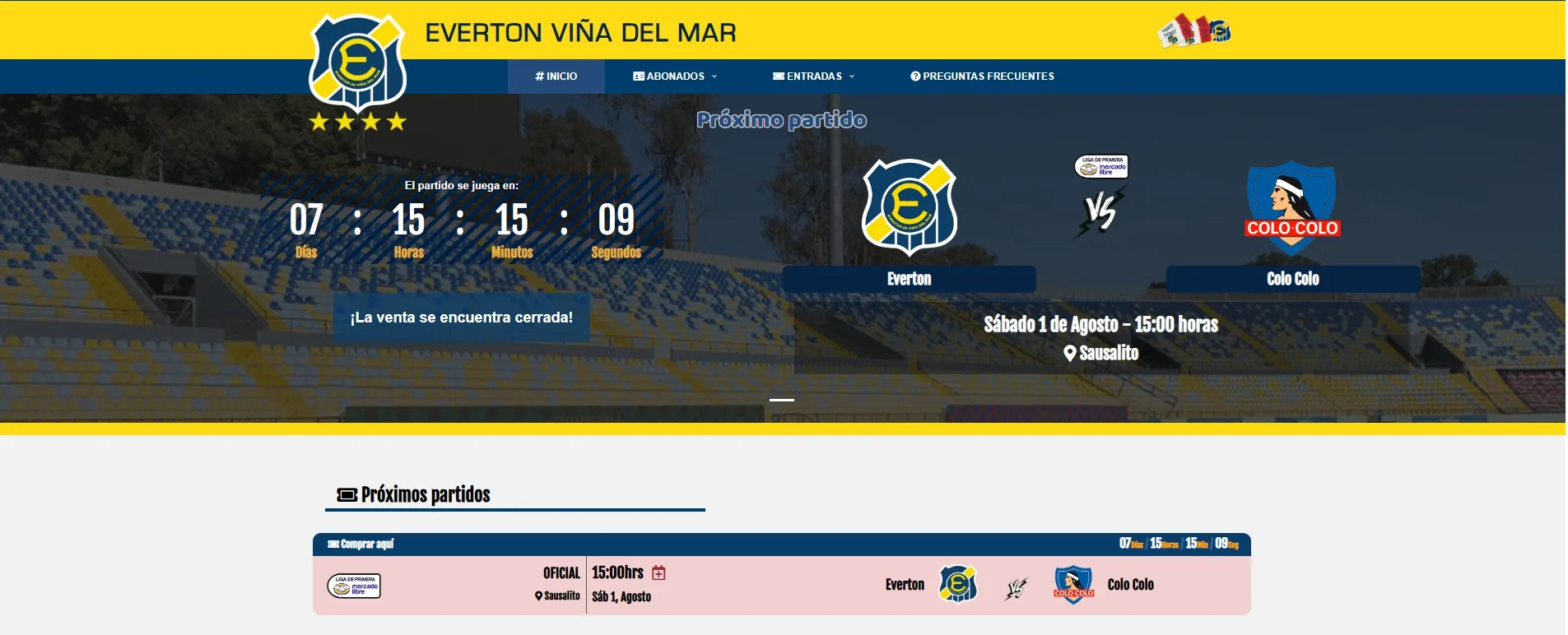 Evento creada para la futura venta de entradas. (Foto: captura)