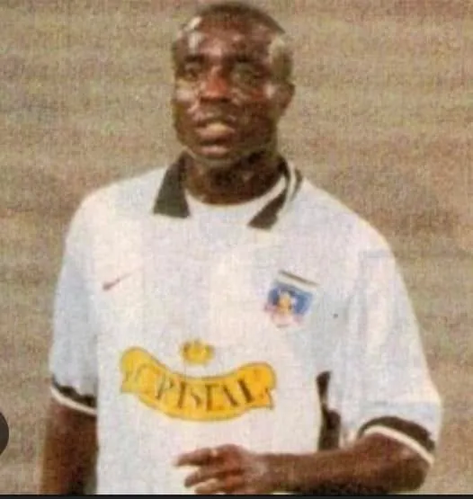Austin Hamlet con la camiseta de Colo Colo en el amistoso ante Toluca. Foto: Archivo.
