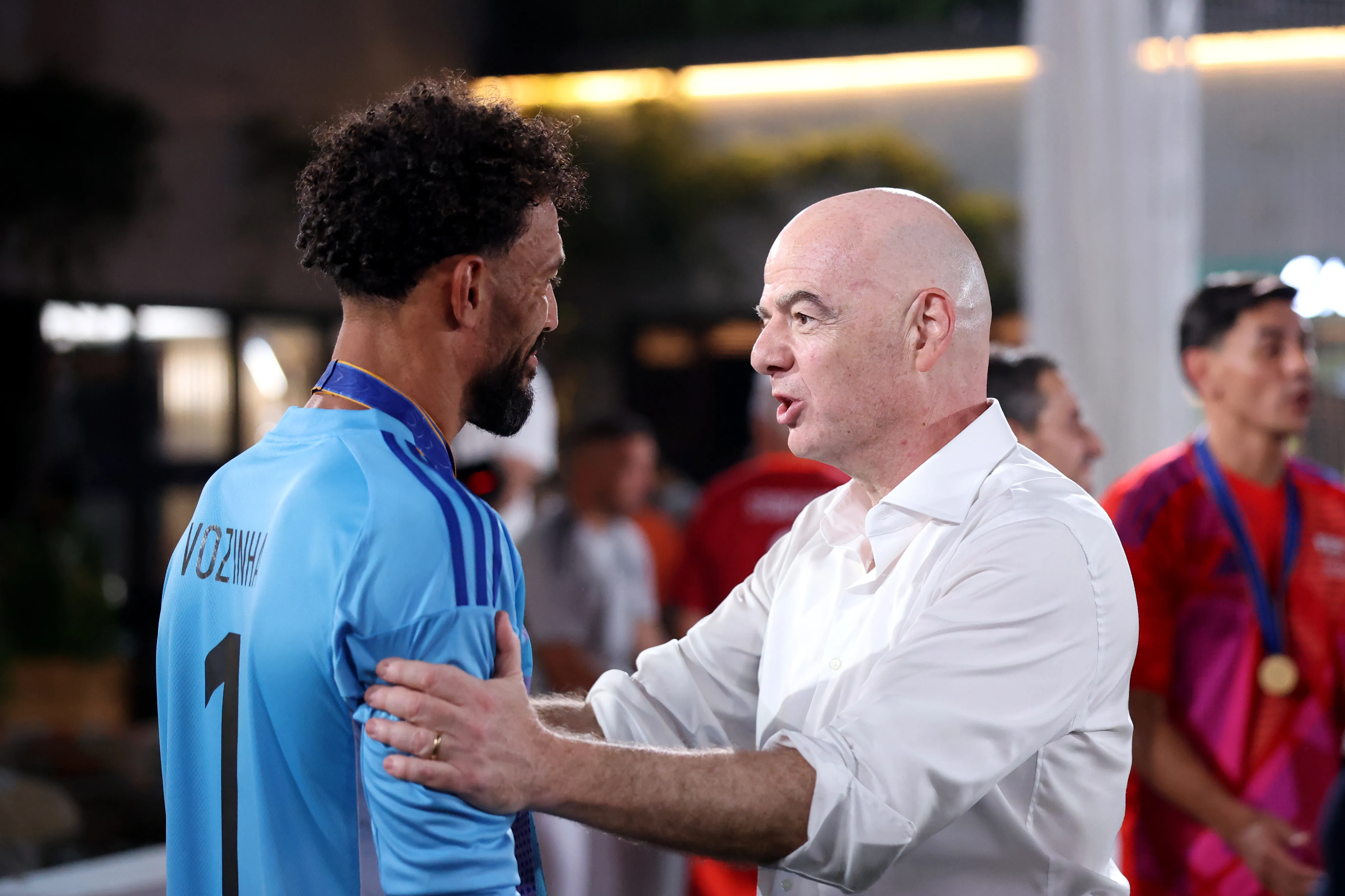 Vozinha con su apodo en la camiseta. (Foto: Getty Images)