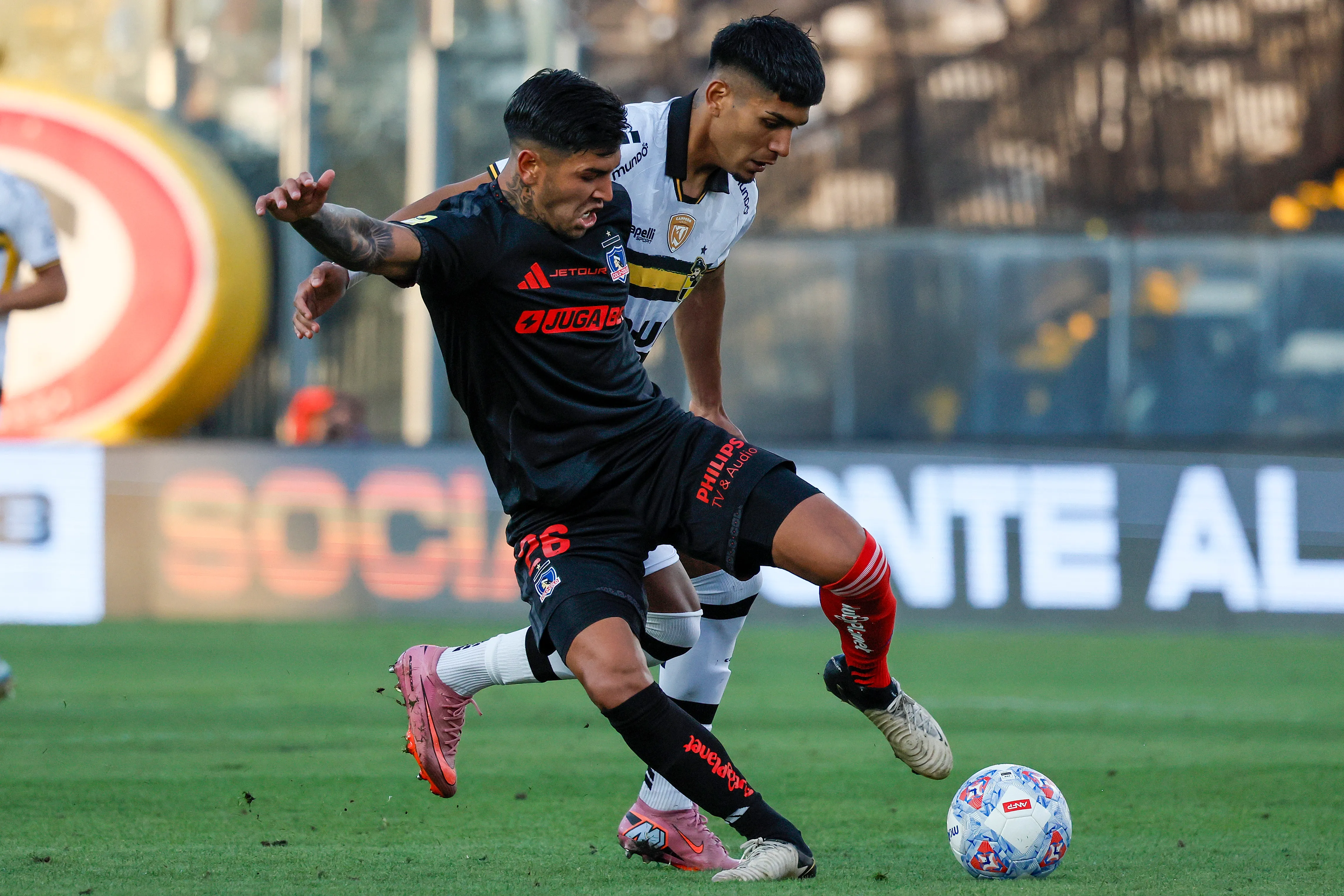 Diego Ulloa se enfoca en lo que será el duelo ante Everton. Imagen: Andres Pina/Photosport