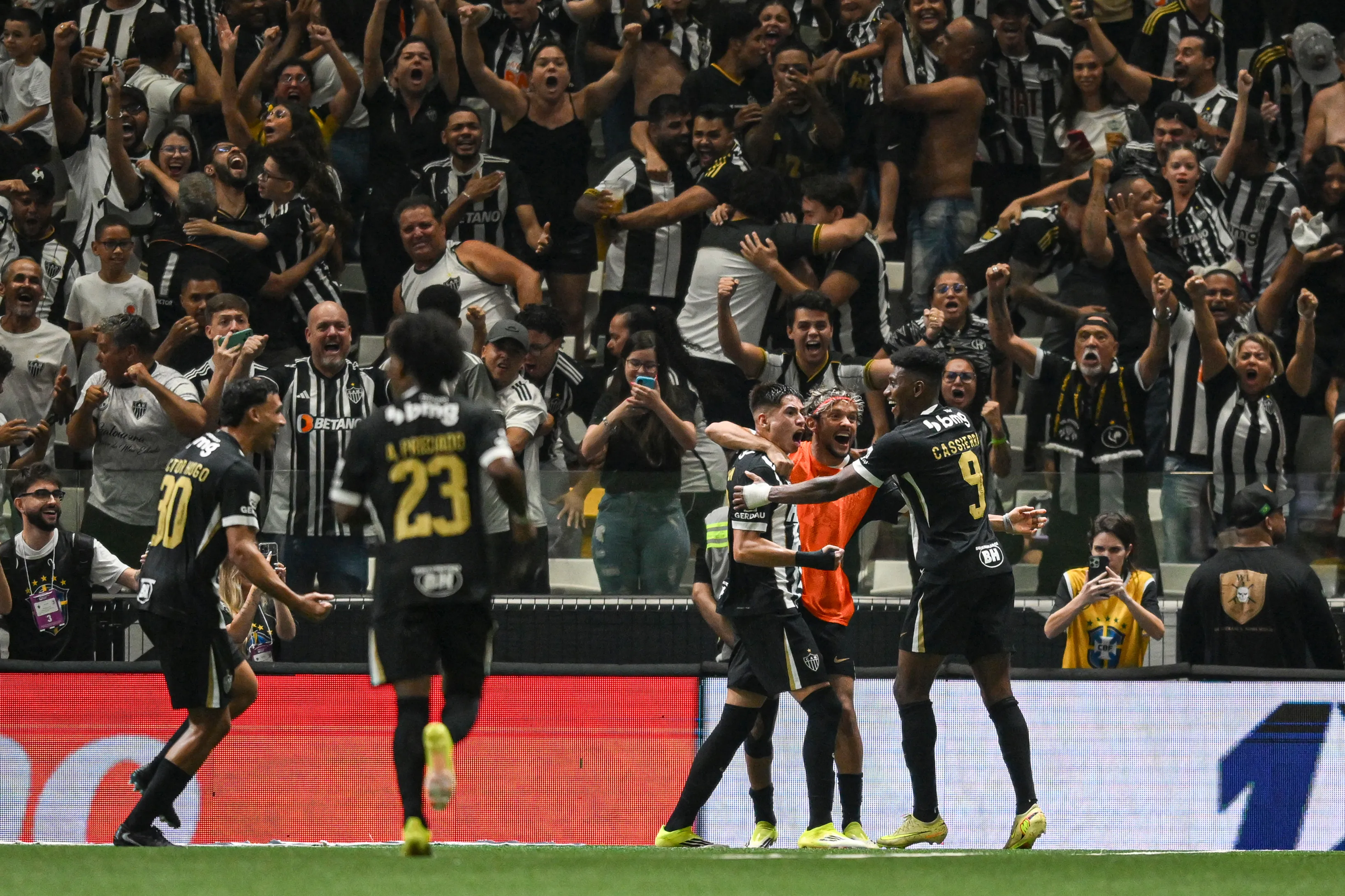 Iván Román en el Atlético Mineiro. (Foto: Getty Images)