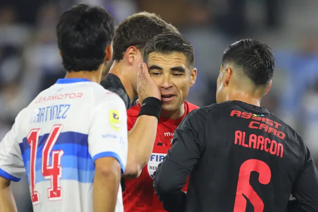 José Cabero es el árbitro para Colo Colo vs Unión La Calera.Imagen: Jonnathan Oyarzun/Photosport