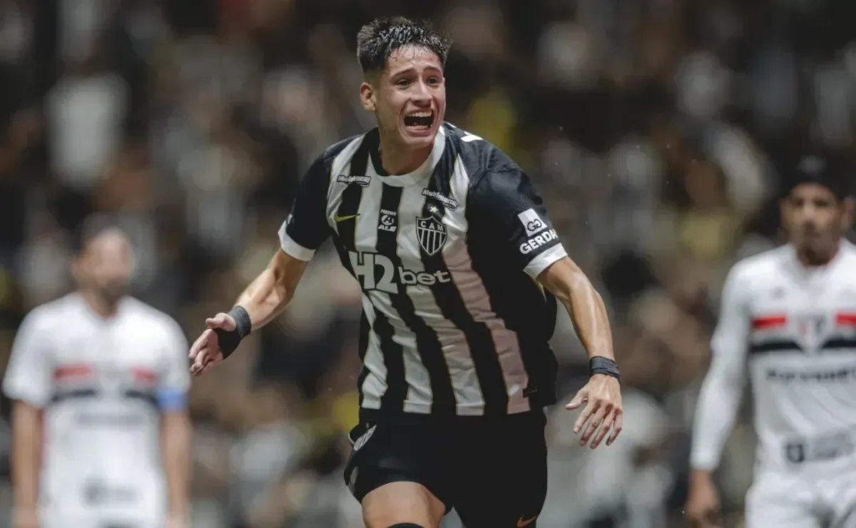 Román será nuevo jugador del Cacique. Imagen: Atlético Mineiro.