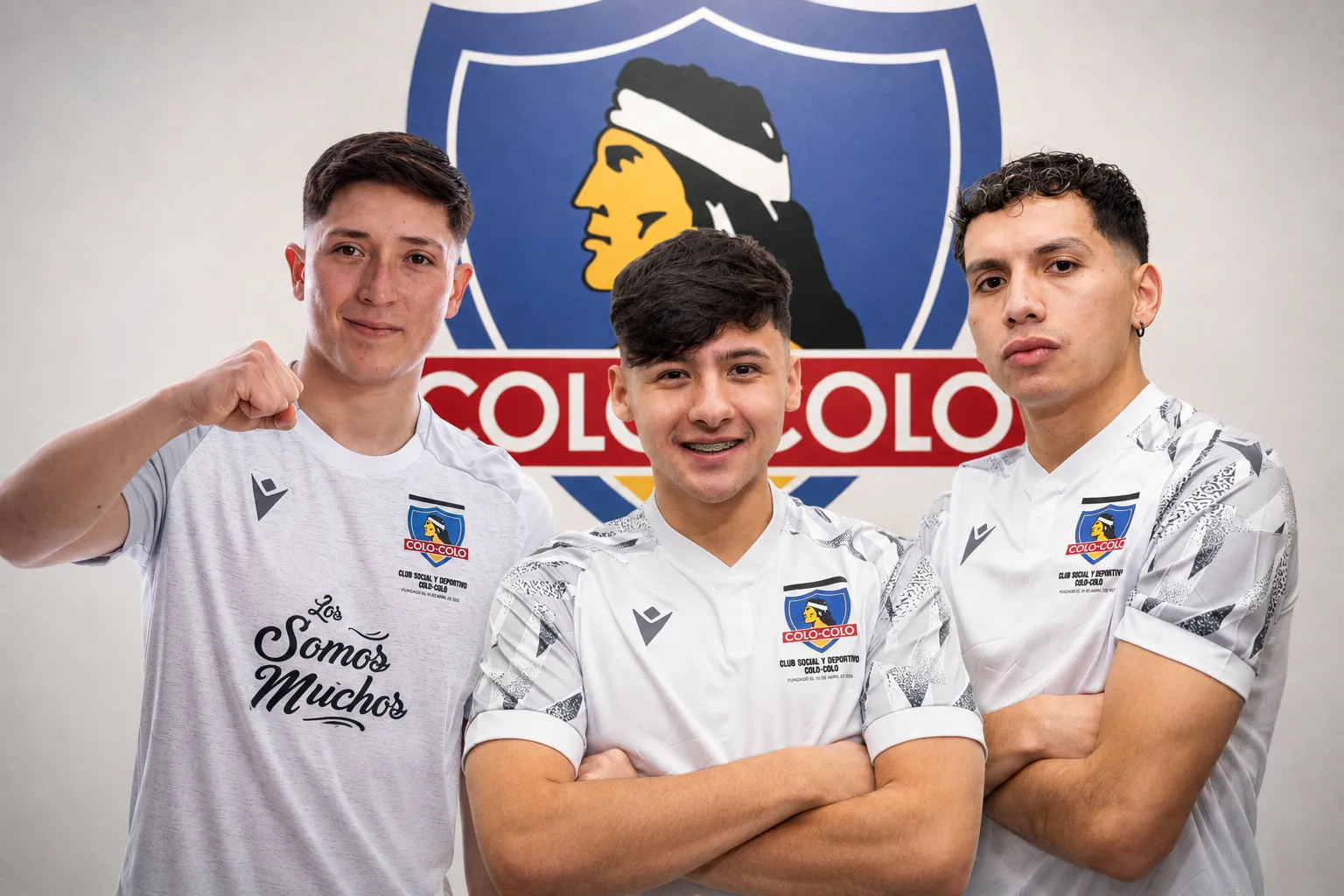 Joshua Barrios, Benjamín Ahumada y Matías Toledo, nuevos refuerzos de Colo Colo.