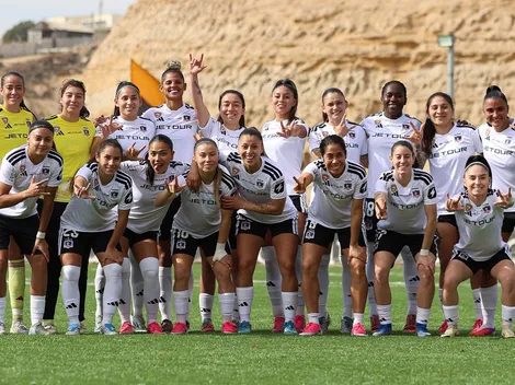La formación de Colo Colo Femenino en el Superclásico ante la U