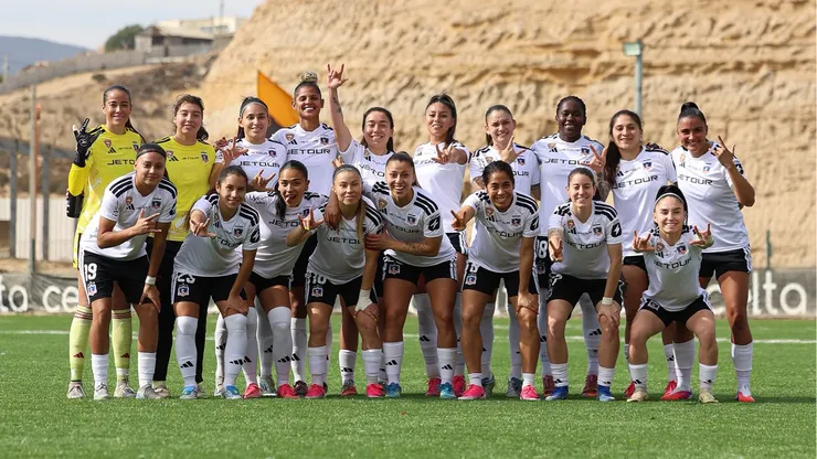 La formación de Colo Colo Femenino en el Superclásico ante la U