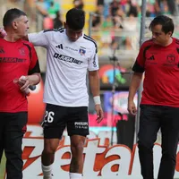 Colo Colo informa lesión de Ulloa y el parte médico