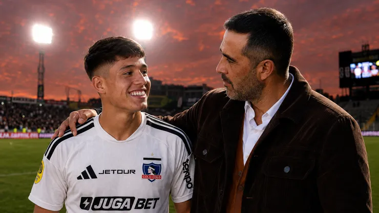Claudio Bravo felicitó a Iván Román por llegar a Colo Colo.