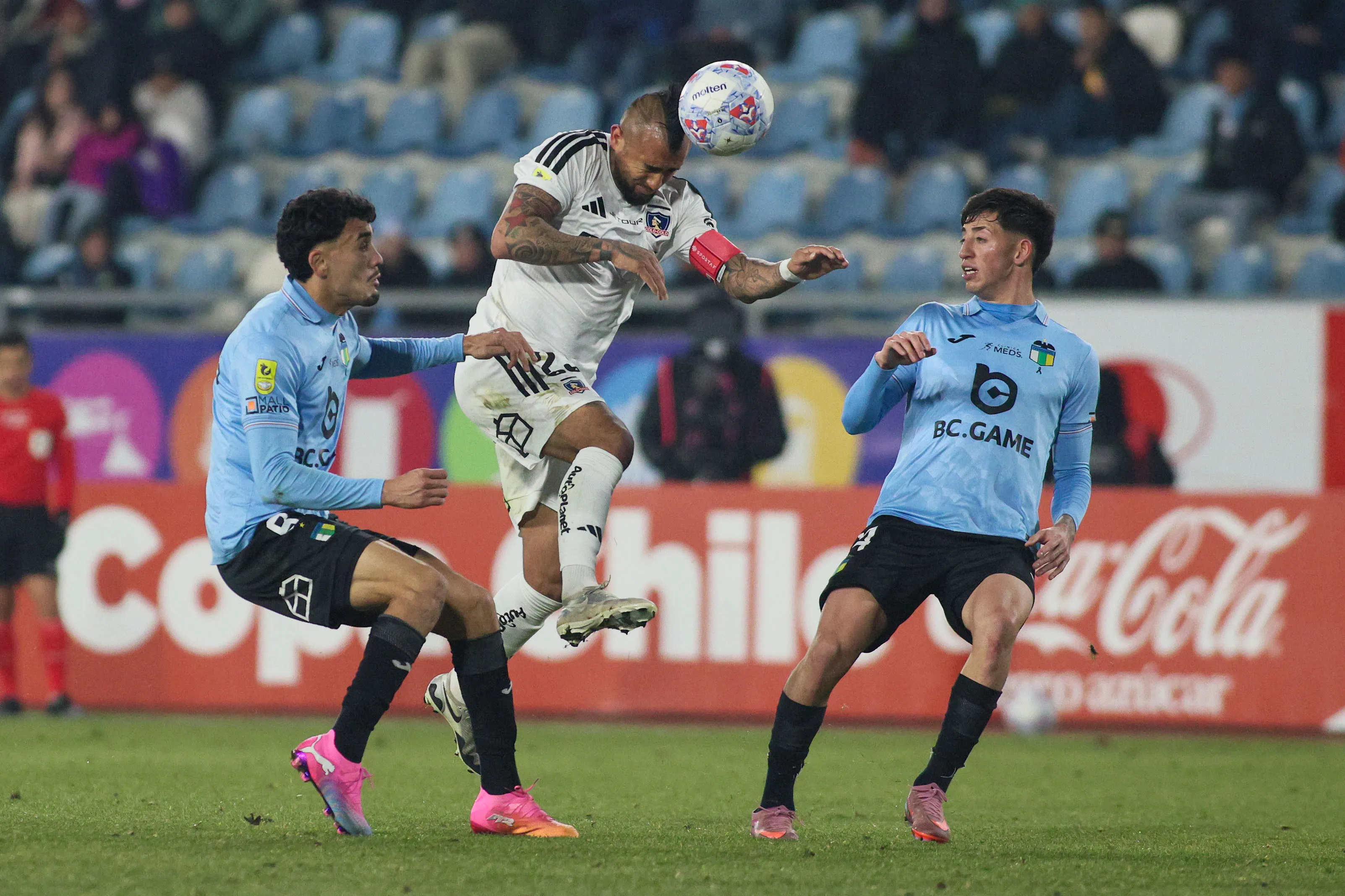 Colo Colo se verá nuevamente las caras ante O’Higgins.Imagen: Jorge Loyola/Photosport