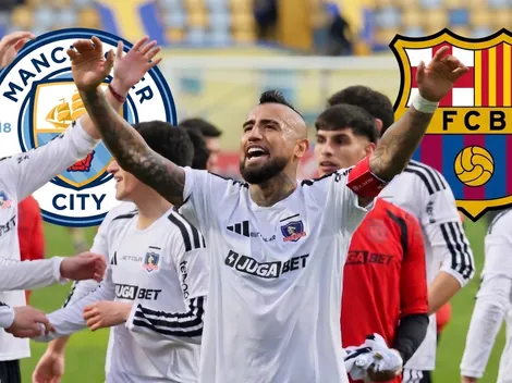 Vidal dice que Colo Colo juega como el Barcelona y el City