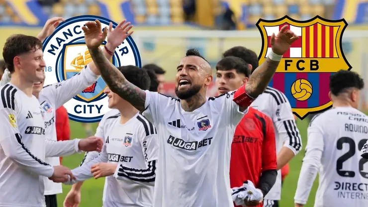 Arturo Vidal cree que Colo Colo juega como el Barcelona y el Manchester City,