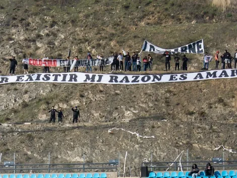 Tati Silveira se rinde ante los hinchas que alentaron a Colo Colo desde un cerro