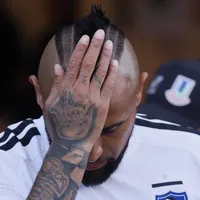 La molestia de Arturo Vidal por el estado de la cancha del Monumental