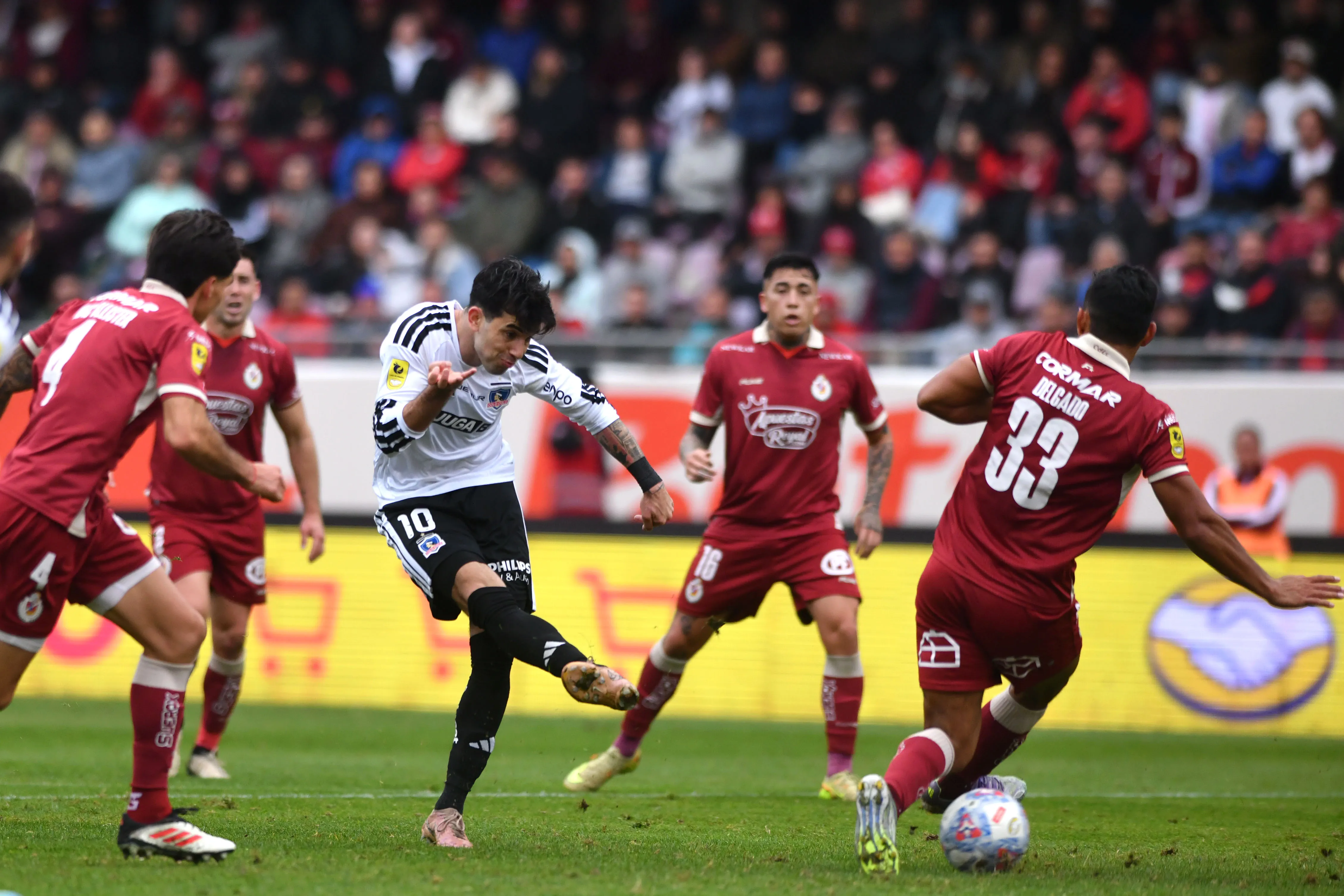 El 10 del Cacique buscará su mejor tarde en el Estadio Nacional. Imagen: Alejandro Pizarro Ubilla/Photosport