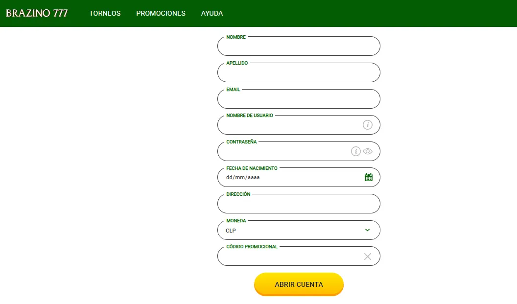 Tomada desde la web de Brazino777