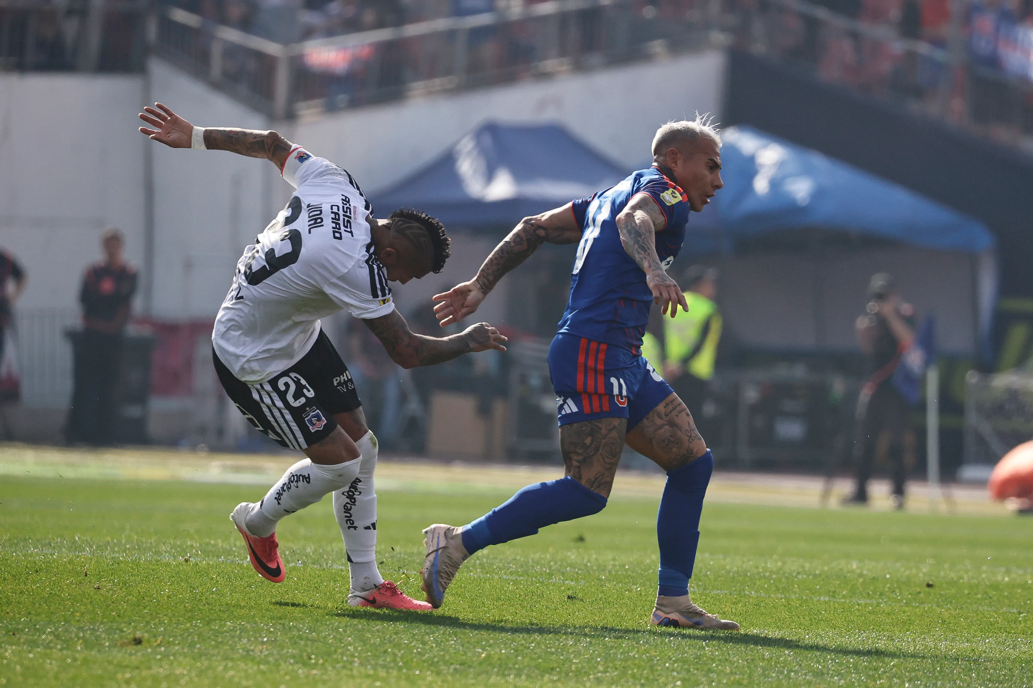 Colo Colo triunfó en el Superclásico 200. Imagen: Photosport.