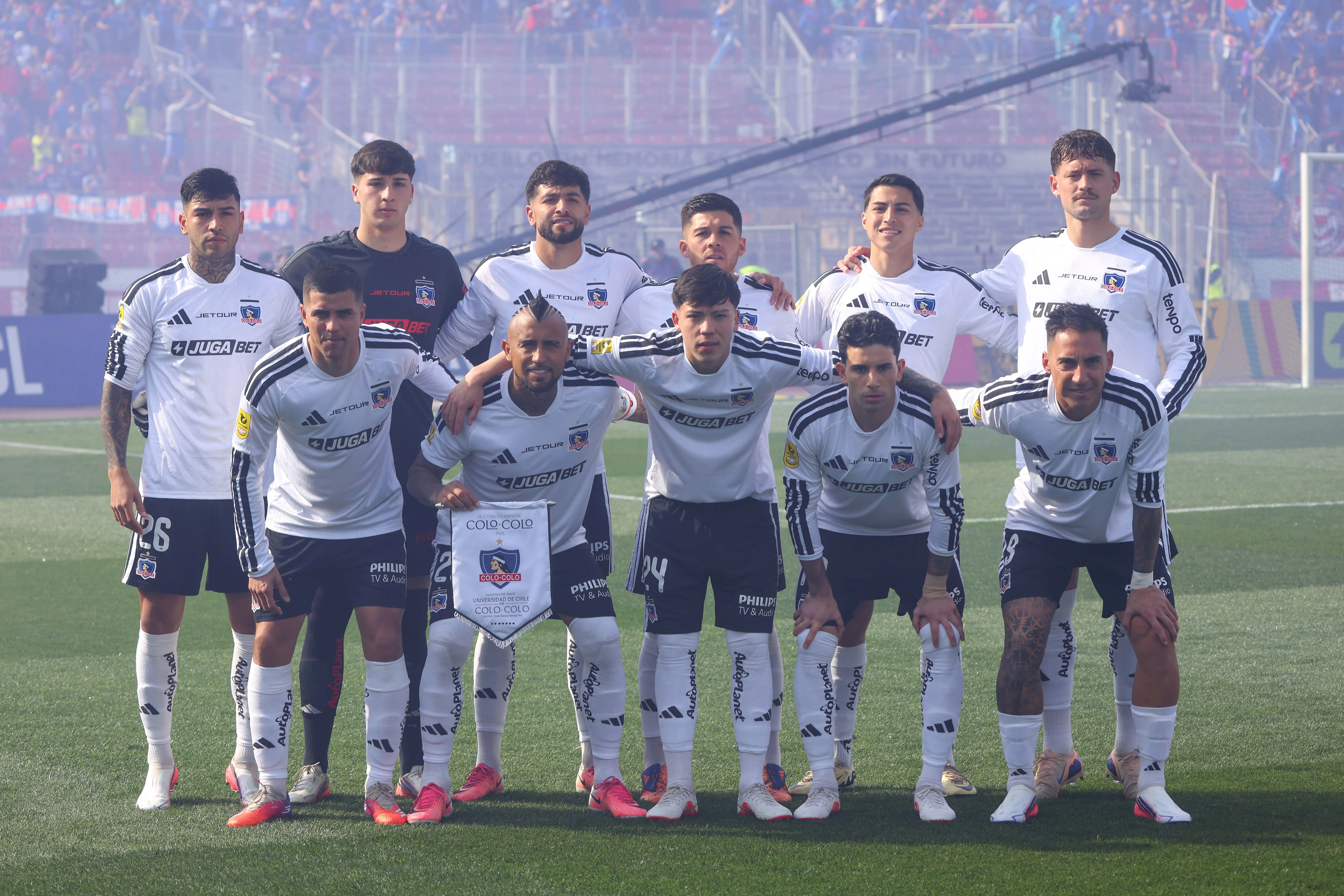 Colo Colo triunfó en el Superclásico 200. Imagen: Photosport.