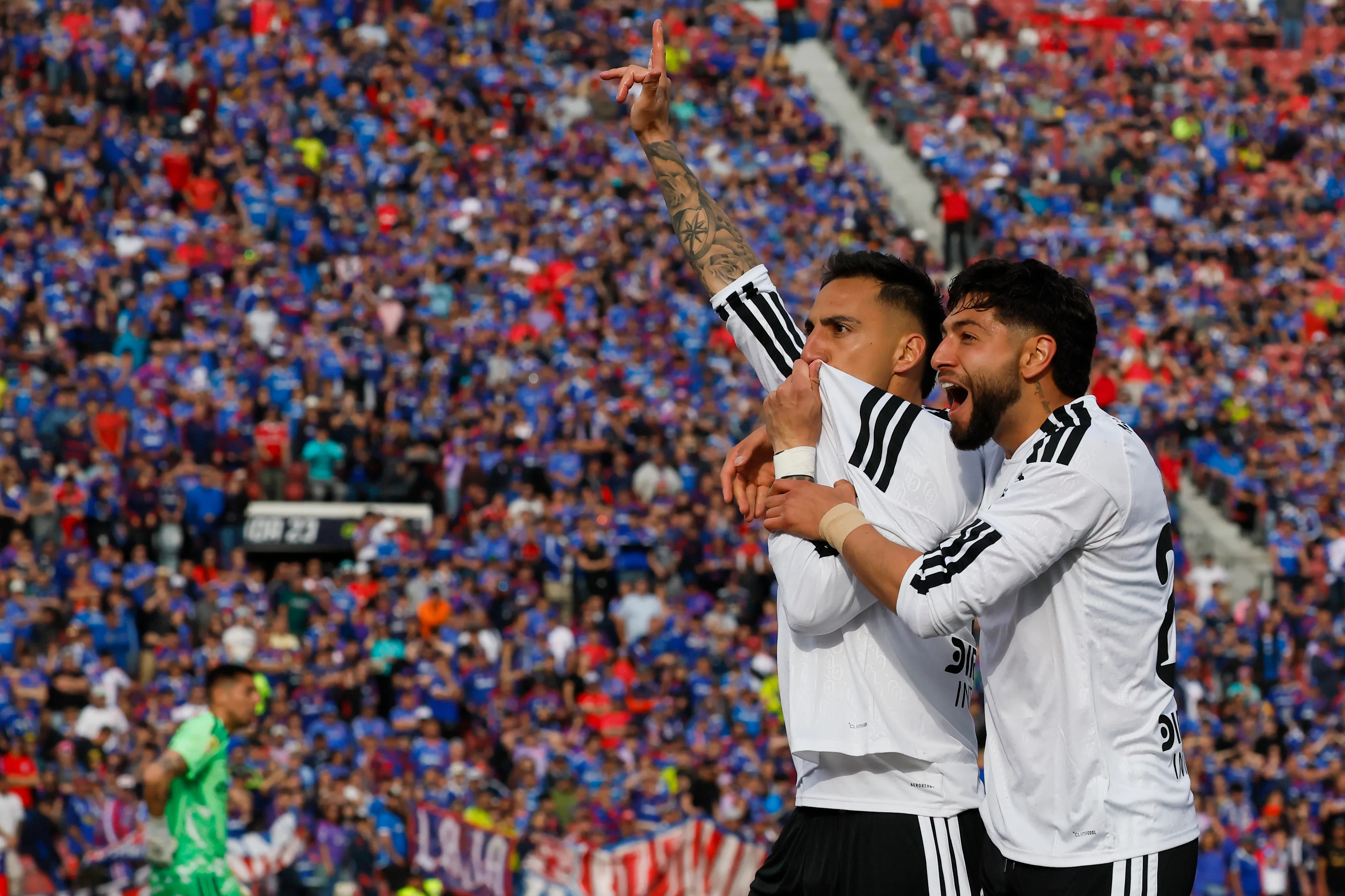 Colo Colo triunfó en el Superclásico 200. Imagen: Photosport.