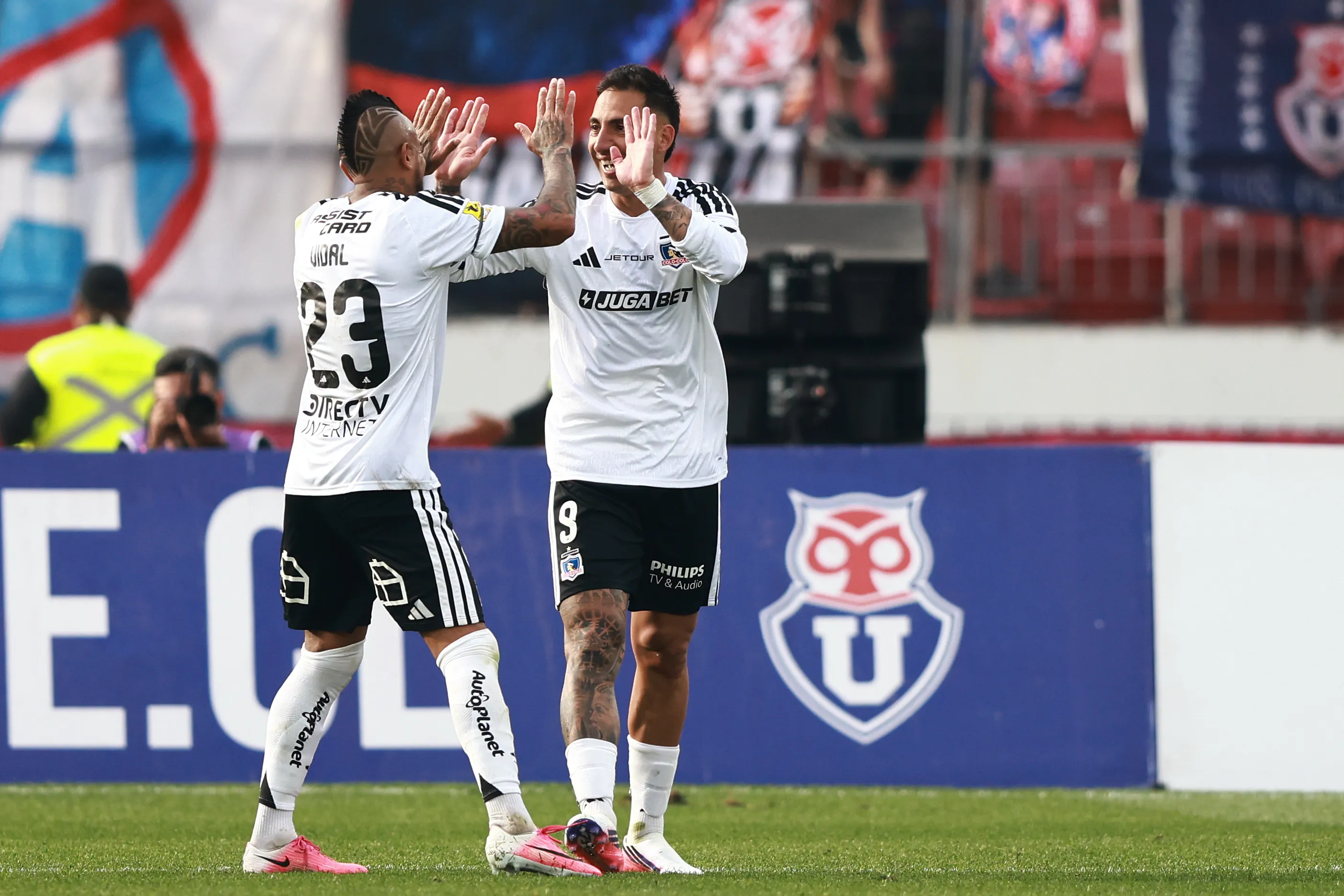 Colo Colo triunfó en el Superclásico 200. Imagen: Photosport.