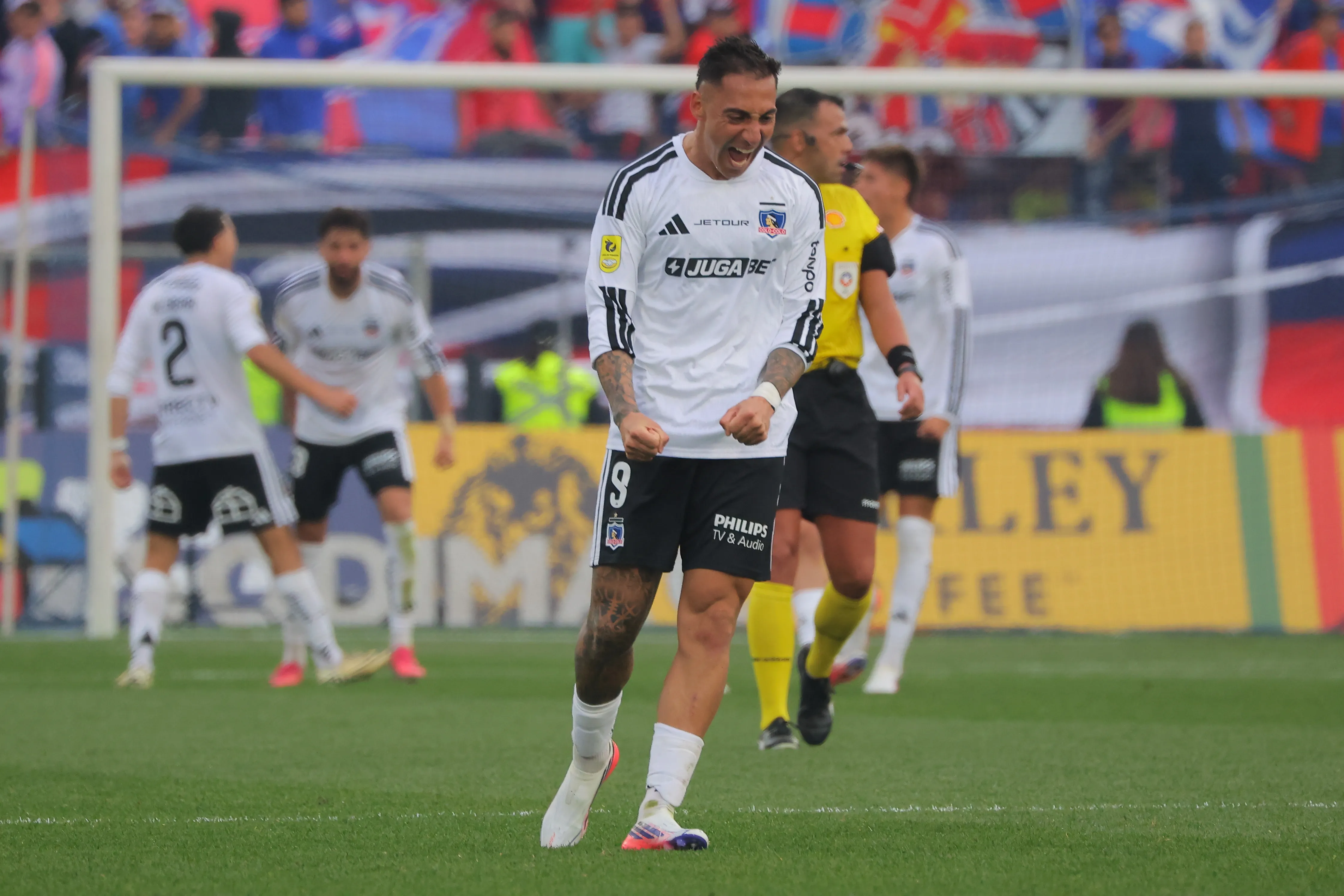 Colo Colo triunfó en el Superclásico 200. Imagen: Photosport.