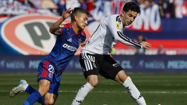 Lautaro Pastrán saca pecho por el triunfo de Colo Colo en el Superclásico.