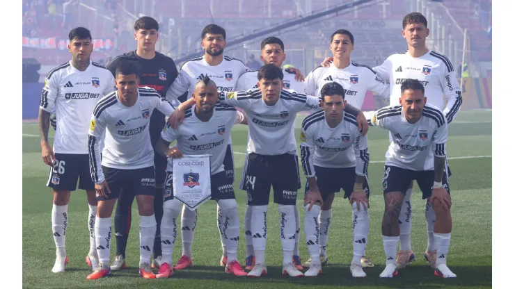 La formación de Colo Colo ante Audax Italiano
