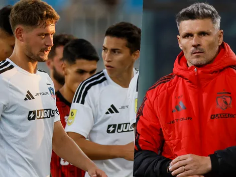 Ortiz reacciona a las lesiones de Sosa y Villagra en Colo Colo