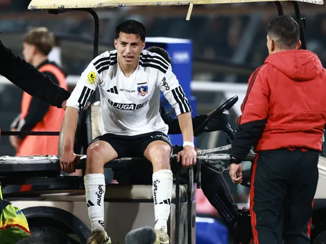 La señal de Villagra que tranquiliza a Colo Colo tras salir lesionado