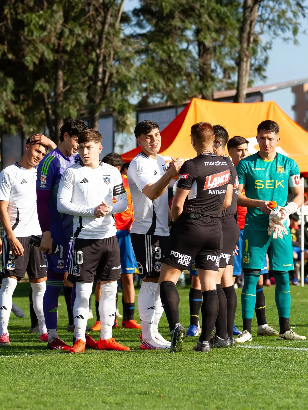 La Sub-20 se enfrentó a los Hispanos en el Monumental. (Foto: colocolofutboljoven)