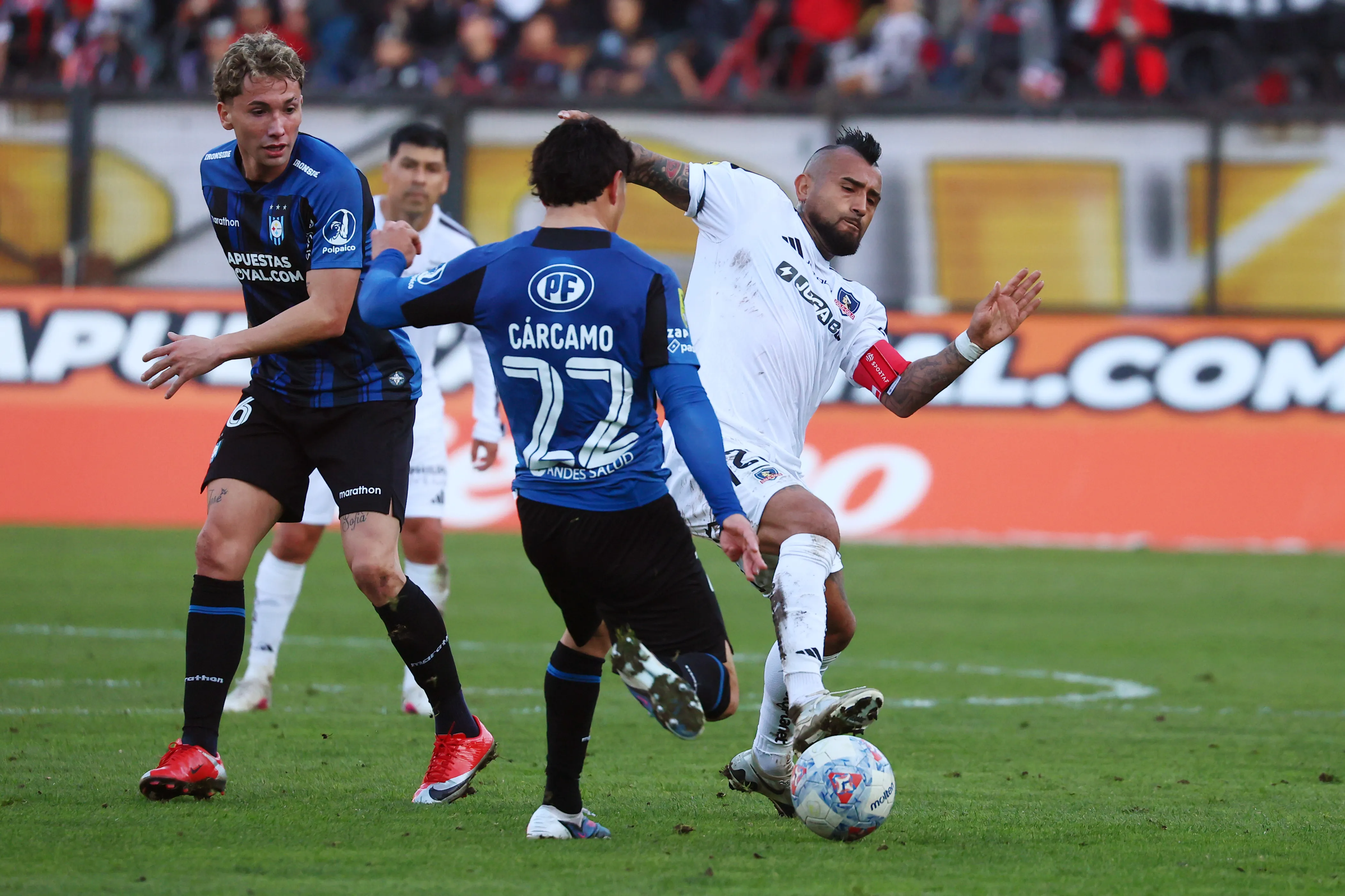 Colo Colo se enfrentará a Huachipato por la Liga de Primera.Imagen: Eduardo Fortes/Photosport