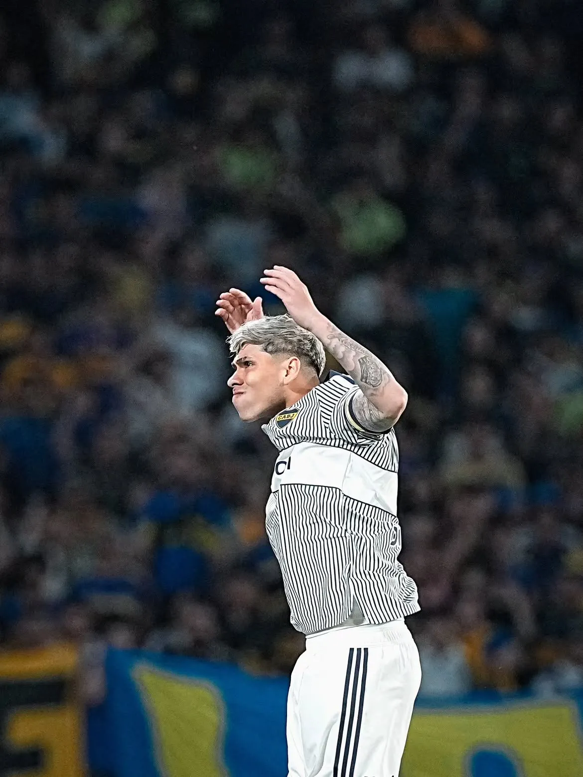 Carlos Palacios anotó su penal en Boca. Imagen: Instagram Boca Juniors