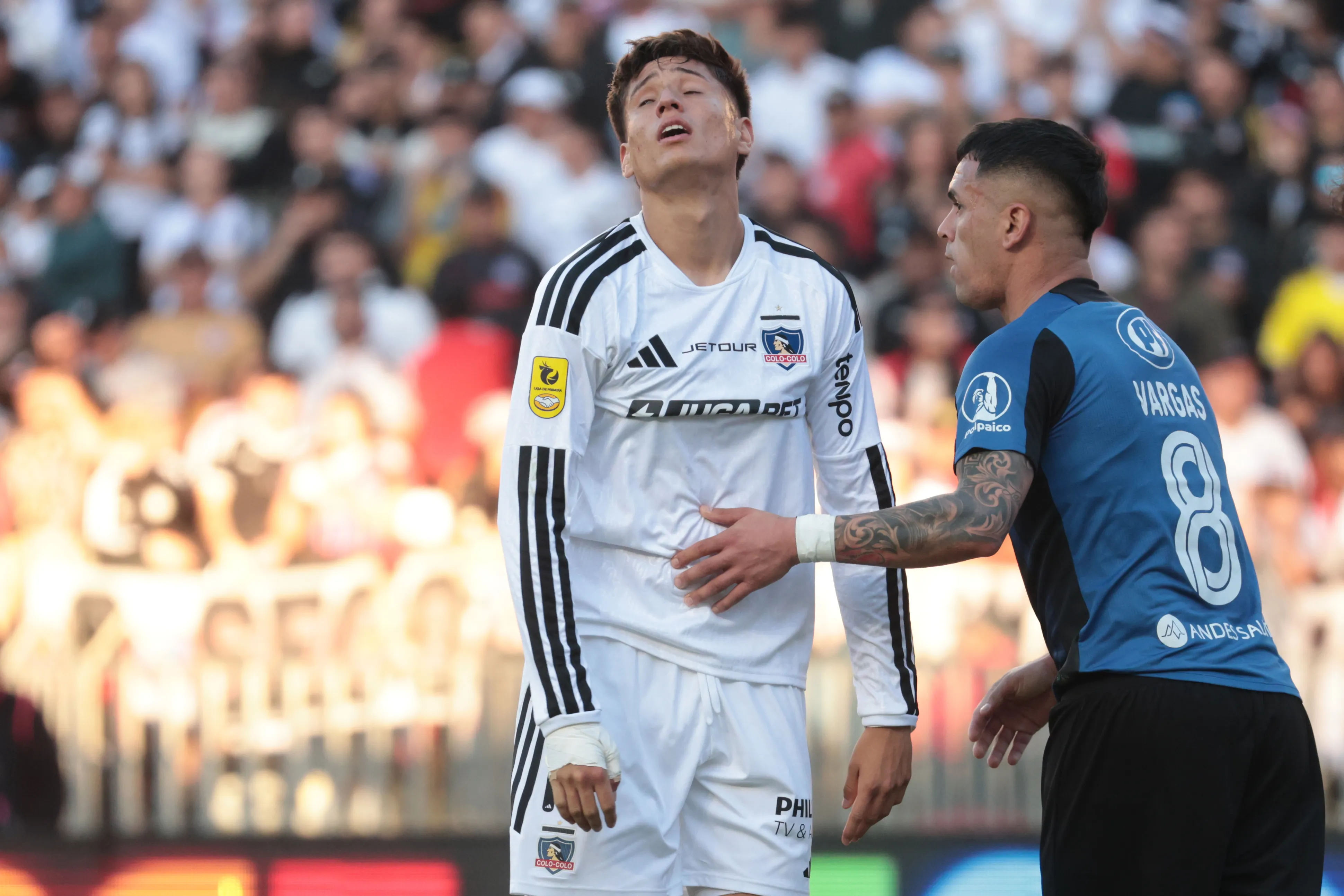 Colo Colo no pudo ante Huachipato. Imagen: Photosport.