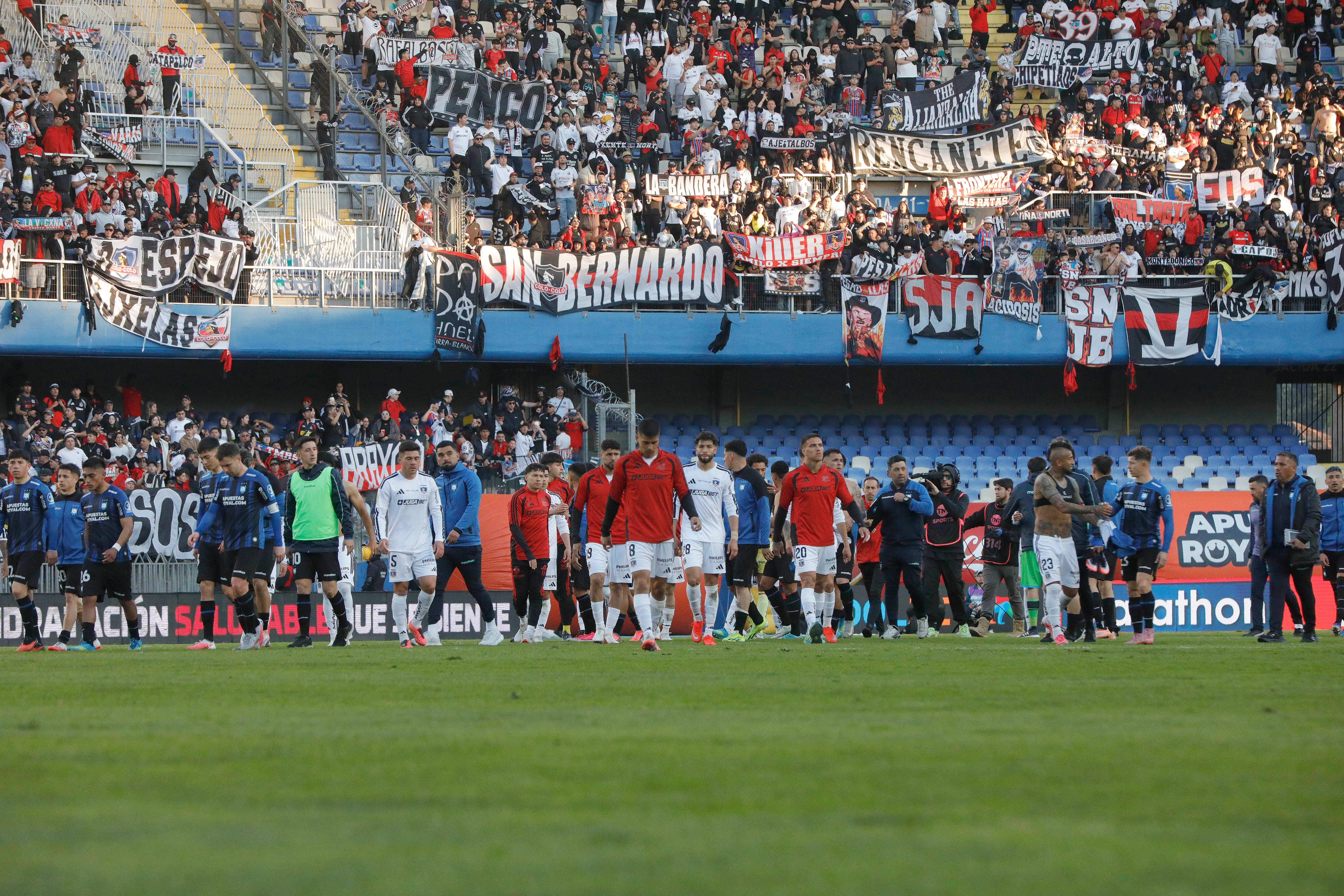 Colo Colo no pudo ante Huachipato. Imagen: Photosport.