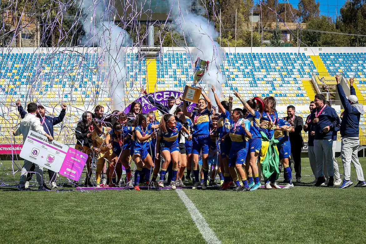 Everton se coronó campeón del Ascenso Femenino 2026. (Foto: evertonvinafem)