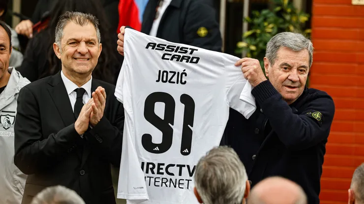 Aníbal Mosa promete estatua para Mirko Jozic en Colo Colo.