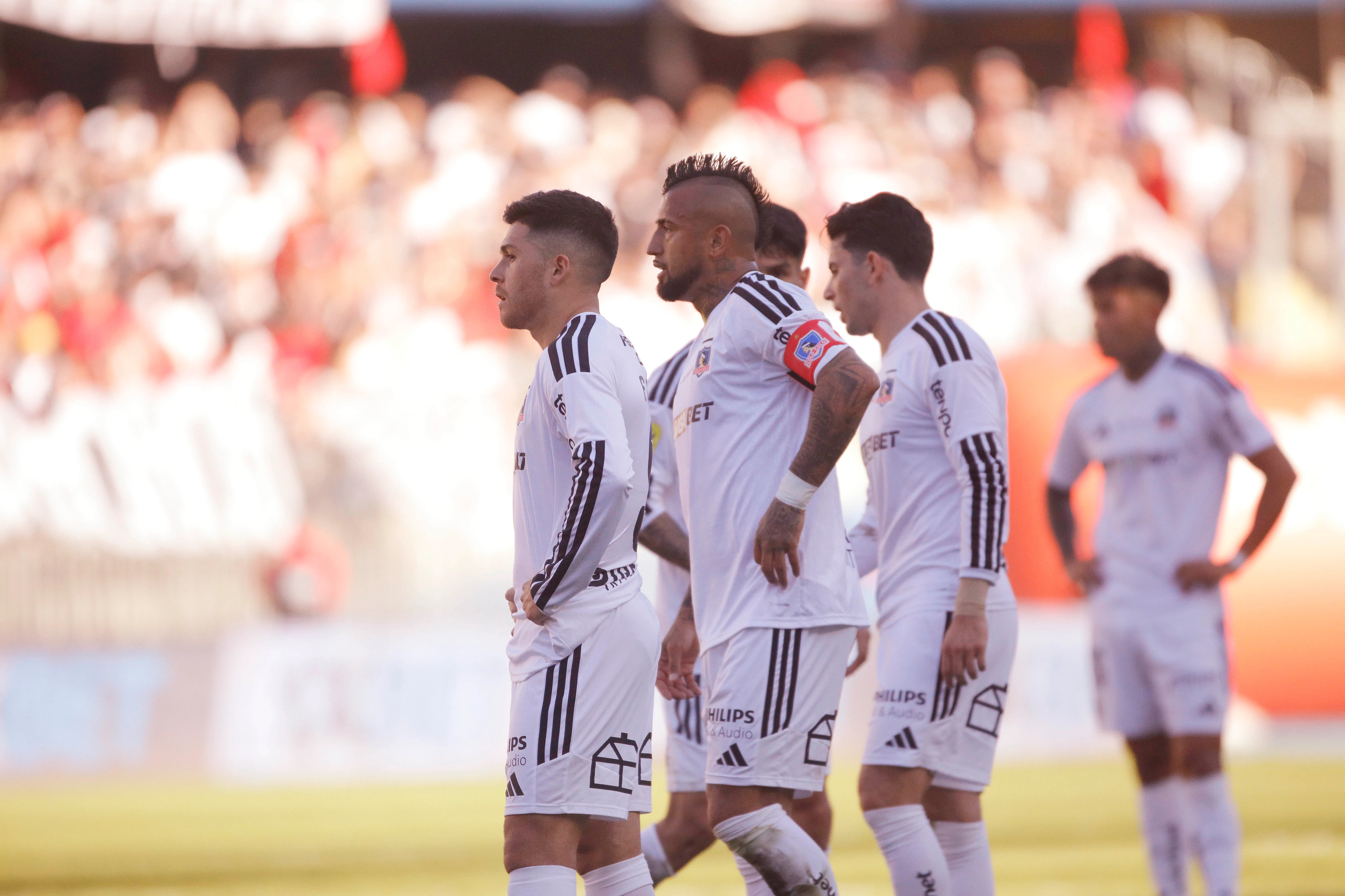 Vidal no estará presente ante Concepción. Imagen: Marco Vázquez/Photosport