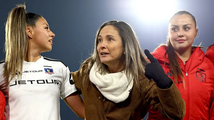 Tatiele Silveira reacciona al grupo de Colo Colo Femenino en la Copa Libertadores.