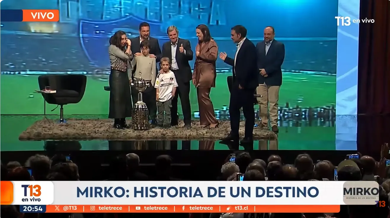 Mirko Jozic recibió el cariño de todos en el lanzamiento de su biografía.