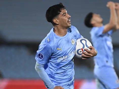 Salomón fue el héroe de Montevideo City con un doblete en Sudamericana