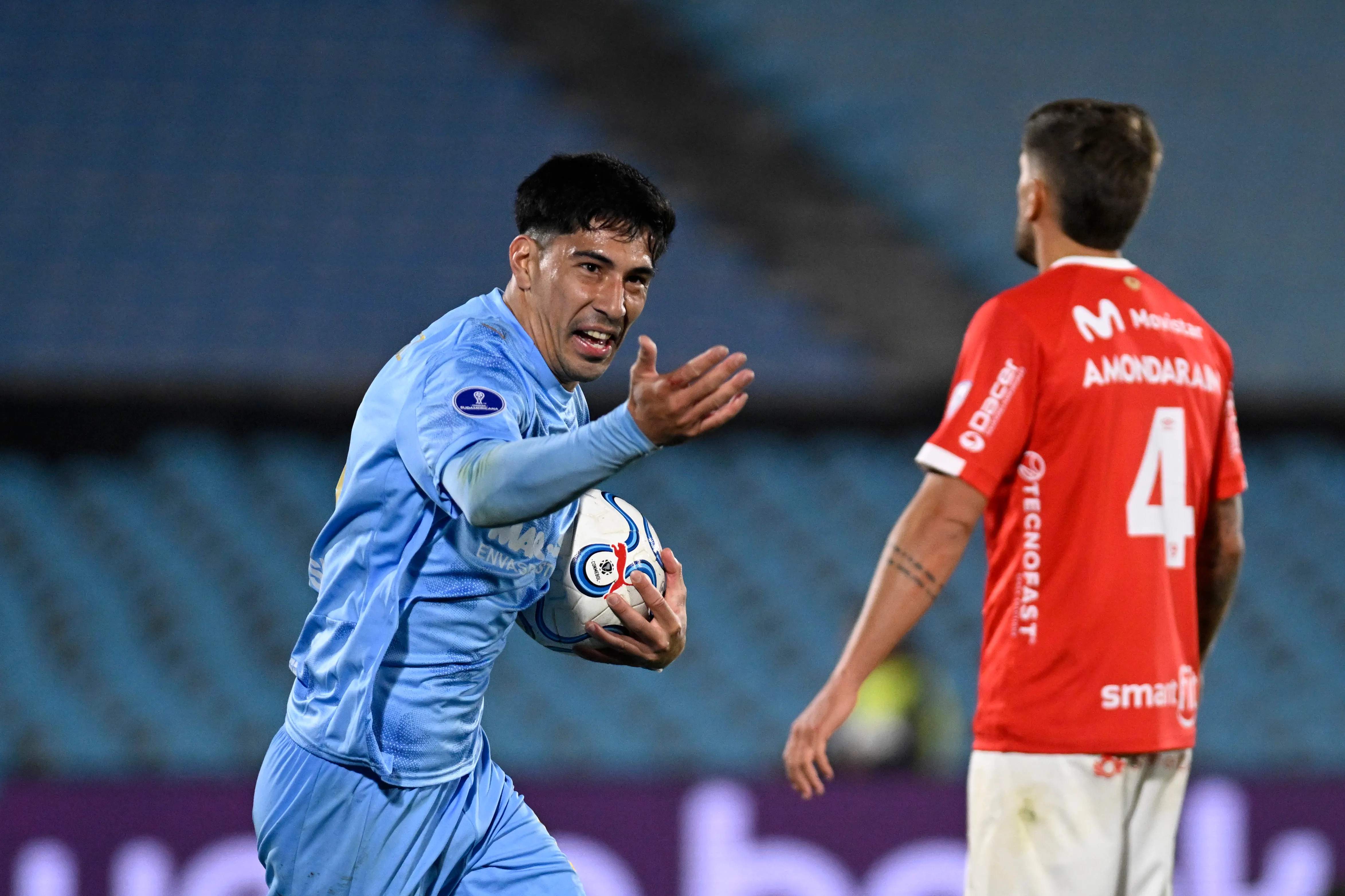 Salomón fue figura con dos goles y una asistencia en la Copa Sudamericana | Foto: Photosport