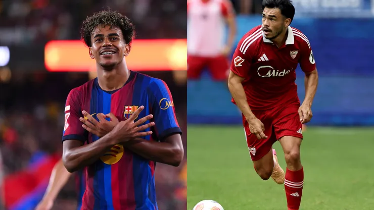Dónde y a qué hora ver al Sevilla de Suazo vs Barcelona de Lamine Yamal
