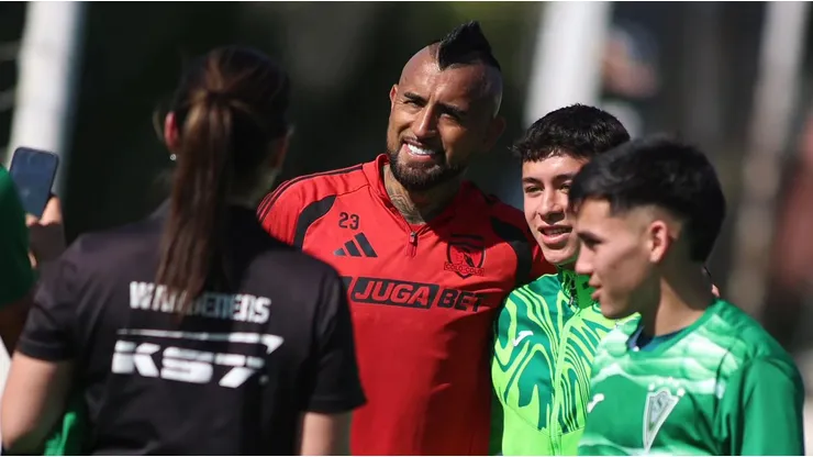 El mensaje de Vidal a los jóvenes de Wanderers tras la final ante el Real.